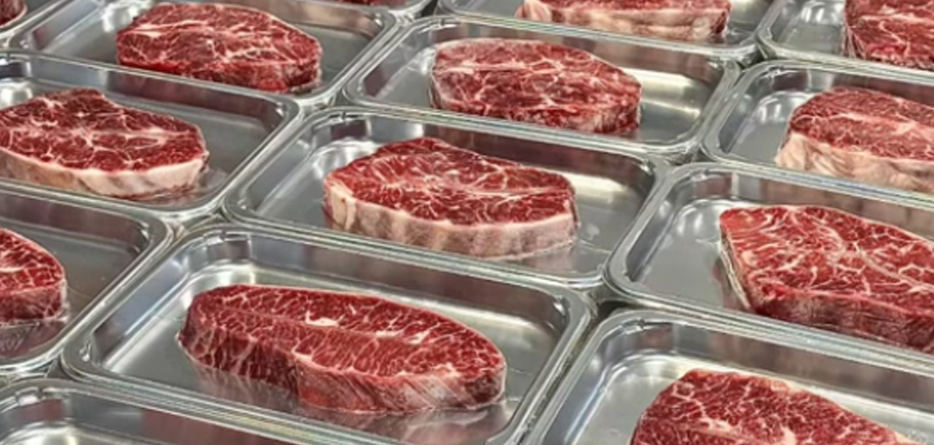 Sliver skin pack tray-High end texture packaging for meat