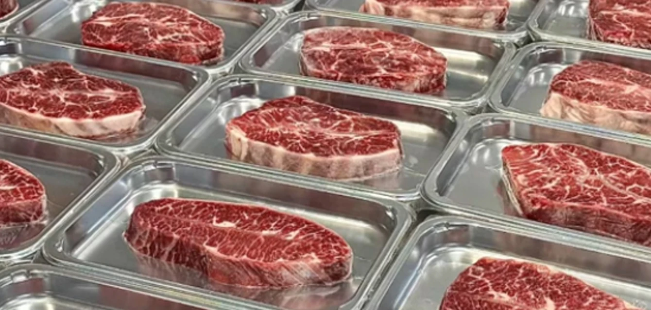 Sliver skin pack tray-High end texture packaging for meat