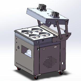 IDEAL-760D Food Skin Packaging Machine